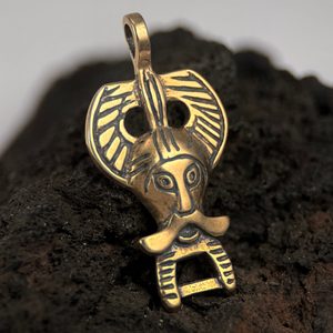 ODIN, PŘÍVĚŠEK, RIBE, DÁNSKO, BRONZ - PŘÍVĚSKY - ŠPERKY