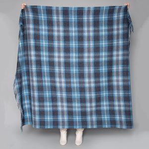 CROSSMOLINA THROW, LUXUSNÍ VLNĚNÁ DEKA, IRSKO - VLNĚNÉ DEKY - MÓDA