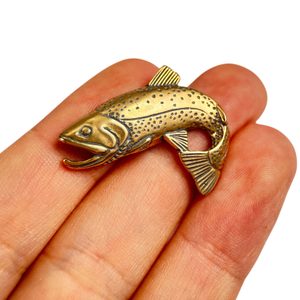 PSTRUH, RYBA AMULET BRONZ - PŘÍVĚSKY - ŠPERKY
