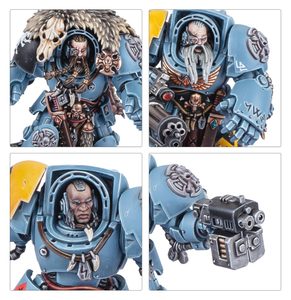 WARHAMMER 40K: SPACE WOLVES - WOLF GUARD TERMINATORS - WARHAMMER 40K - HRY A KNIHY