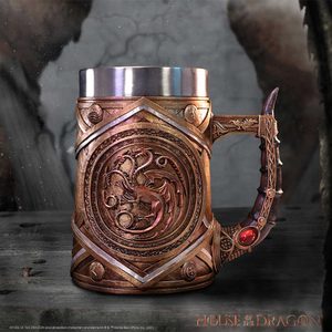 HOUSE OF THE DRAGON TARGARYEN, KORBEL - POHÁRY A HRNKY - HOME DECOR
