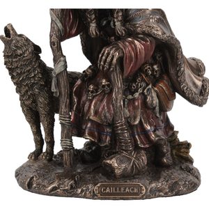 KELTSKÁ BOHYNĚ CAILLEACH 18,5 CM, FIGURKA - FIGURKY - HOME DECOR