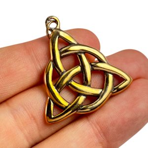 TRIQUETRA, BRONZ, AMULET - PŘÍVĚSKY - ŠPERKY
