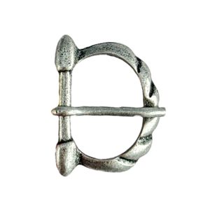 HISTORICKÁ PŘEZKA XII, STAROSTŘÍBRO 18MM - SPONY A KOVÁNÍ - SEDLÁŘSTVÍ