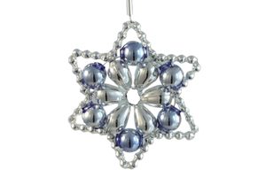 LEDOVÁ HVĚZDA, VÁNOČNÍ OZDOBA - VÁNOČNÍ OZDOBY - HOME DECOR