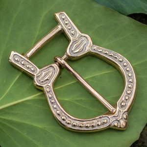 VIKINSKÁ PŘEZKA GOTLAND, BRONZ - SPONY A KOVÁNÍ - SEDLÁŘSTVÍ