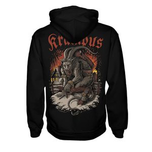 KRAMPUS MIKINA ZIPPER - MIKINY - MÓDA