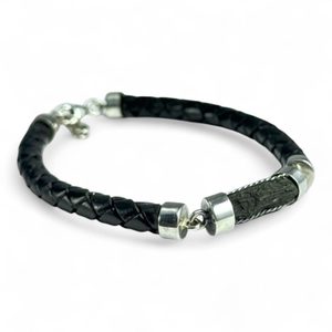 MOLDAU Armband, Moldavit und Silber Ag 925/1000