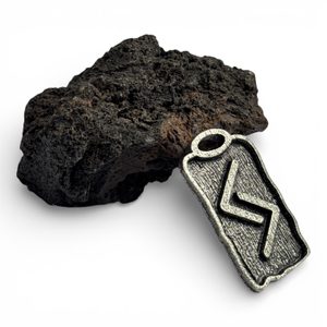 JERA, RUNOVÝ AMULET, ZINEK - RUNY - ŠPERKY