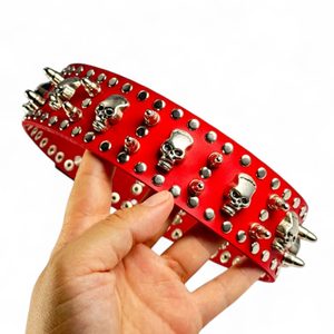 ROCKER, KOŽENÝ CHOKER - KOŽENÉ ŠPERKY - SEDLÁŘSTVÍ
