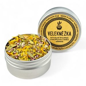 VELEKNĚŽKA PŘÍRODNÍ RITUÁLNÍ VYKUŘOVACÍ SMĚS - MAGICKÉ POMŮCKY - HOME DECOR