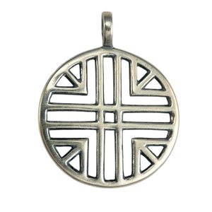 SLUNEČNÍ SYMBOL, HALŠTATSKÁ KULTURA, STŘÍBRNÝ PŘÍVĚSEK, AG 925 - PŘÍVĚSKY - STŘÍBRNÉ ŠPERKY