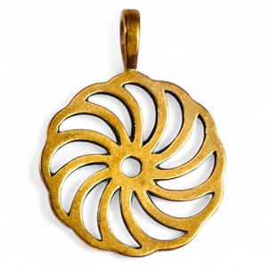 SYMBOL SLUNCE IV, PŘÍVĚŠEK, BRONZ - PŘÍVĚSKY - ŠPERKY