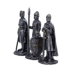 RYTÍŘI, TEMPLÁŘI, FIGURKY - 3 KUSY - FIGURKY - HOME DECOR
