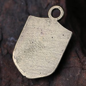 RYTÍŘ VE ZBROJI, AMULET, ZINEK STAROMOSAZ - AMULETY ZE ZINKU - ŠPERKY