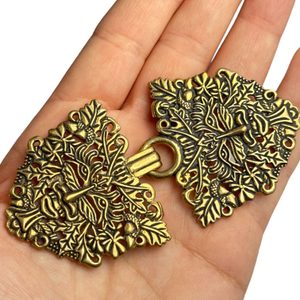 ZELENÝ MUŽ, BROŽ NA PLÁŠŤ, BRONZ - BROŽE A KNOFLÍKY - ŠPERKY