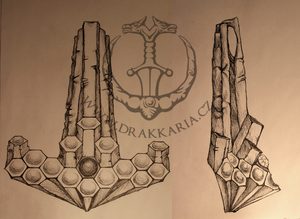 DIMMUBORGIR - THOROVO KLADIVO - STŘÍBRNÝ PŘÍVĚSEK, AG 925, 29 G - PŘÍVĚSKY - STŘÍBRNÉ ŠPERKY