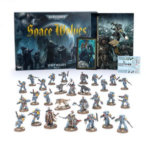WARHAMMER 40K: SPACE WOLVES ARMY SET - WARHAMMER 40K - HRY A KNIHY