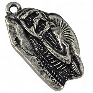 PŘÍVĚŠEK DILOPHOSAURUS, ZINEK - ZVÍŘECÍ AMULETY - ŠPERKY