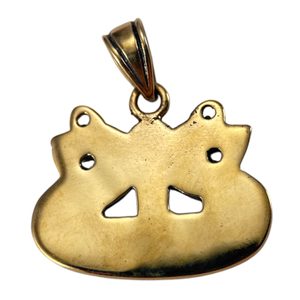 VIKINSKÁ LOĎ, LILLEVANG, DÁNSKO, AMULET, BRONZ - BROŽE A KNOFLÍKY - ŠPERKY