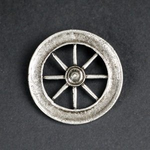 TARANISOVO KOLEČKO, KELTSKÉ SKUNCE, ZINEK, STAROSTŘÍBRO - VŠECHNY AMULETY, VLASTNÍ VÝROBA - ŠPERKY