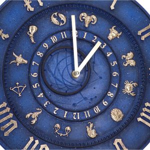 HODINY ZODIAC TIME KEEPER 34.7CM - DEKORACE NA STĚNU, HODINY{% if kategorie.adresa_nazvy[0] != zbozi.kategorie.nazev %} - FIGURKY, DEKORACE, ČÍŠE{% endif %}