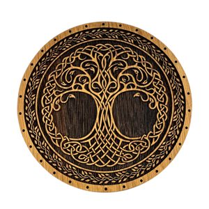 YGGDRASIL, SADA RUN FUTHARK A DÁRKOVÁ KAZETA, 21 CM - RUNY - ŠPERKY