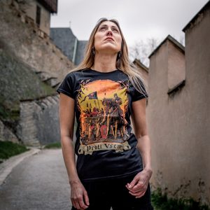 PROTI VŠEM, TRIČKO BAREVNÉ, DÁMSKÉ - TRIČKA DÁMSKÁ - MÓDA