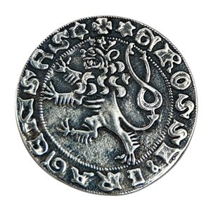 PRAŽSKÝ GROŠ, REPLIKA STŘEDOVĚKÉ MINCE AG 925/1000, 12G - STŘEDOVĚK AŽ RENESANCE, MINCE - KOVÁŘSTVÍ A MINCE