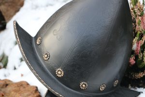 MORION Helm mit Wangenklappen, Polyurethan