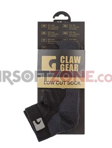 VOJENSKÉ MERINO PONOŽKY CLAWGEAR LOW CUT 42-44 BLACK - OUTDOOR - TÁBOŘENÍ A ŘEMESLA