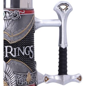 PÁN PRSTENŮ ARAGORN KORBEL15.5CM - LORD OF THE RINGS - PÁN PRSTENŮ{% if kategorie.adresa_nazvy[0] != zbozi.kategorie.nazev %} - LICENCOVANÉ ZBOŽÍ - FILMY, HRY, SERIÁLY{% endif %}