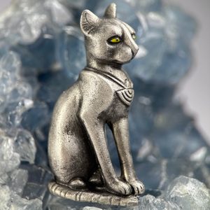 BASTET, KOSTÝMOVÁ BROŽ EGYPT - BROŽE - ŠPERKY