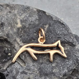 GUMPI, SÁMSKÝ VLK, PŘÍVĚSEK, BRONZ - PŘÍVĚSKY - ŠPERKY