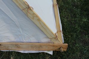 VIKINSKÝ STAN, 2,9 X 2 X 2 M - HISTORICKÉ STANY - TÁBOŘENÍ A ŘEMESLA