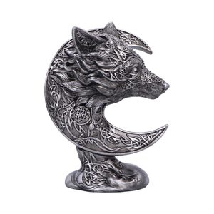 KELTSKÝ VLK - PŮLMĚSÍC, FIGURKA, 25CM - FIGURKY - HOME DECOR