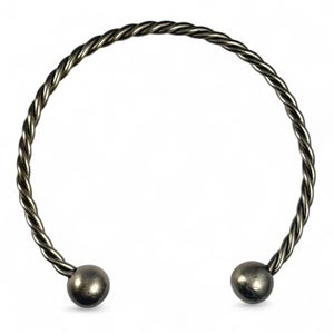 TORQUES, KOVANÝ KELTSKÝ NÁKRČNÍK S KULIČKAMI - KOVANÉ ŠPERKY - ŠPERKY