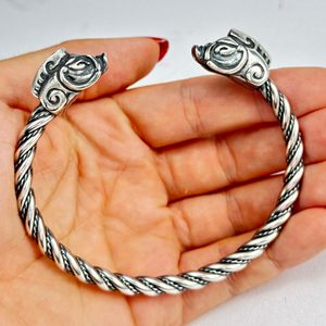 COLLACH, KELTSKÝ KANEC, STŘÍBRNÝ NÁRAMEK, AG 925 - NÁRAMKY - STŘÍBRNÉ ŠPERKY