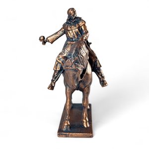 JAN ŽIŽKA NA KONI, MINIATURA - SLOVANÉ, ČECHY, MORAVA - HOME DECOR