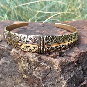GOTLAND, VIKINGSKÝ NÁRAMEK, BRONZ - NÁRAMKY - ŠPERKY
