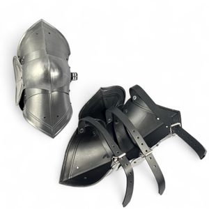 PLECHOVÁ KOLENA, ČÁST PLÁTOVÉ ZBROJE - OSTATNÍ ČÁSTI ZBROJE - ZBROJE