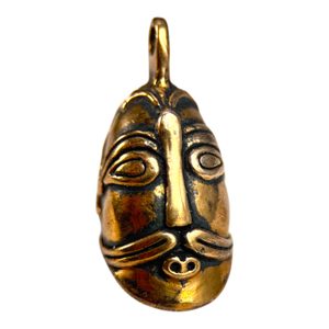 ASKA, ŠVÉDSKO, VIKINSKÝ PŘÍVĚŠEK, BRONZ - PŘÍVĚSKY - ŠPERKY