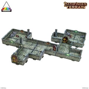 DUNGEONS & LASERS: PATHFINDER TERRAIN: ABOMINATION VAULTS PRE-PAINTED - ARCHON STUDIO - HRY A KNIHY