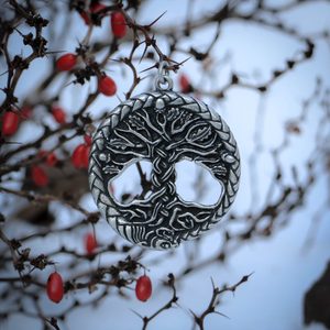 KELTSKÝ DUB, POSVÁTNÝ STROM ŽIVOTA PŘÍVĚŠEK ZINEK - KELTSKÉ AMULETY - ŠPERKY