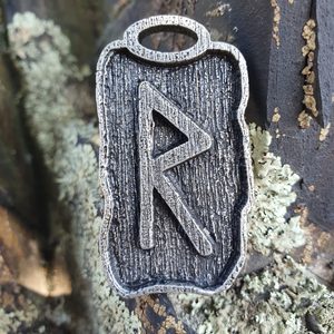 RAIDHO - RUNOVÝ AMULET ZINEK - RUNY - ŠPERKY