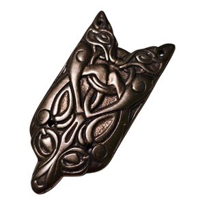 FENRIR BORRE STYL - NÁKONČÍ NA OPASKY, BRONZ - SPONY A KOVÁNÍ - SEDLÁŘSTVÍ