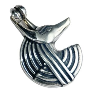 ANUBIS, EGYPTSKÝ BŮH, STŘÍBRNÝ PŘÍVĚSEK, AG 925 - PŘÍVĚSKY - STŘÍBRNÉ ŠPERKY
