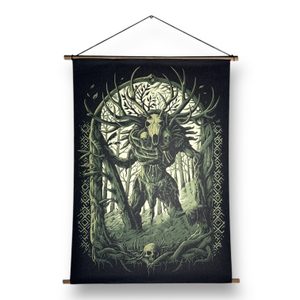 LESHY - SLOVANSKÝ LESNÍ DÉMON, NÁSTĚNNÝ PLAKÁT - PLAKÁTY - HOME DECOR