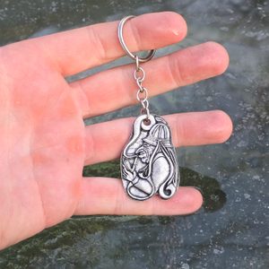 VODNÍK, KLÍČENKA, ZINEK - KLÍČENKY Z KOVU - ŠPERKY