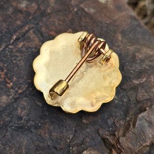 MEROVEJSKÁ BROŽ, BRONZ, WEINGARTEN - BROŽE A KNOFLÍKY - ŠPERKY